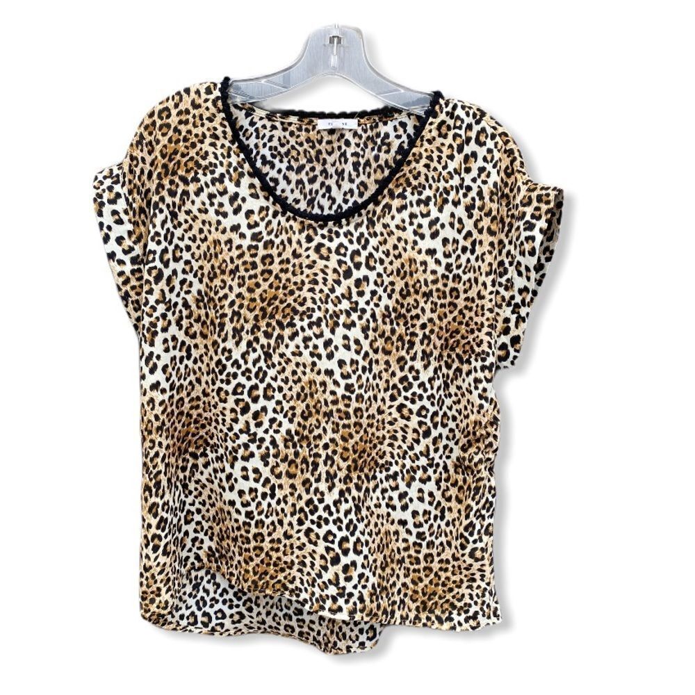 Pleione Animal Print Top
